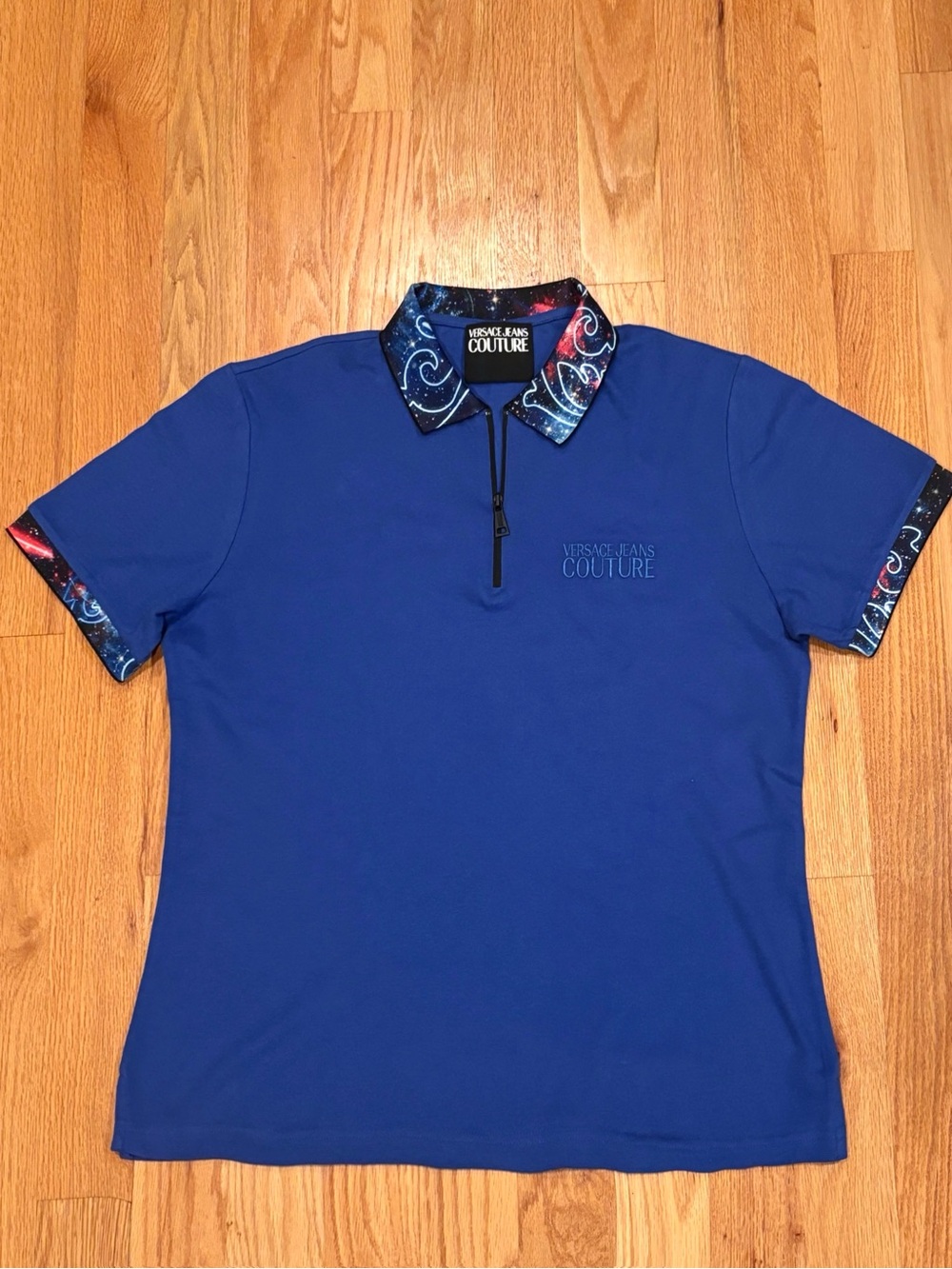 Versace Galaxy Royal Polo Shirt NWOT🔥